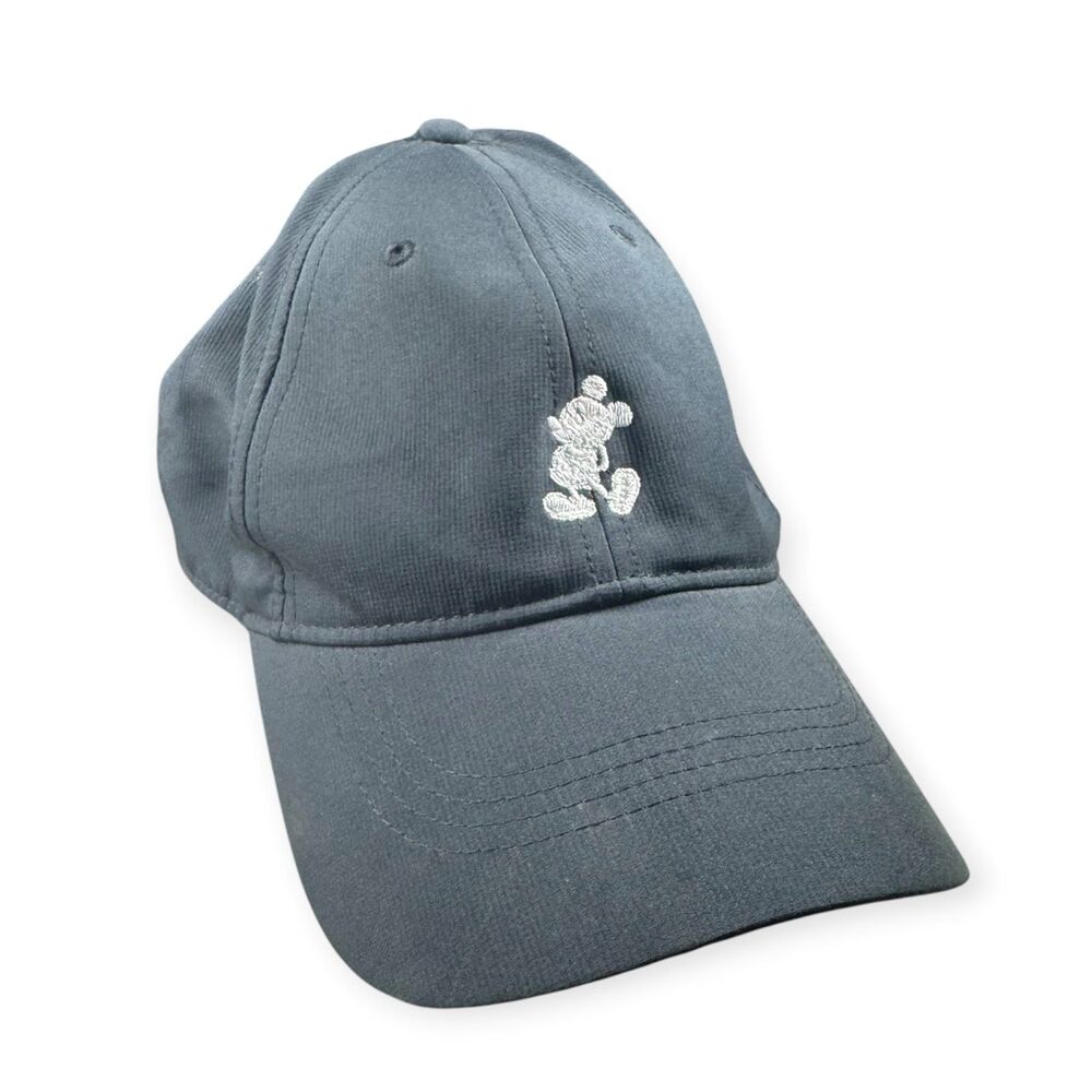 Disney Mickey Mouse Strapback Hat Black OSFM Nike Legacy 91 Dri-Fit